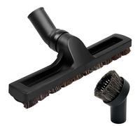 GATSUZG Universal 32mm Hard Floor Brush Head - 300mm Wide Slim Nozzle Tool Compatible with Numatic Henry Hetty Harry Vax Hoover Vacuum Cleaners for Wood, Tile & Laminate Floors, with Round Brush Head