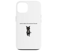 Gatto elegante con una battuta sull'evasione fiscale Case for iPhone 13