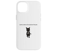 Gatto elegante con una battuta sull'evasione fiscale Case for iPhone 14 Plus