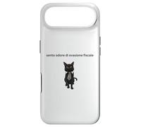 Gatto elegante con una battuta sull'evasione fiscale Case for iPhone Air