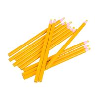 Gatuida 1 Box Peel-off Marker Pen for Paper and Pottery, Yellow Wax Crayon