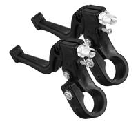 Gatuida 1 Pair Bicycle Brake Levers, Universal Cycling Brake Level Handles Handlebar, for Children's Bicycles, Mountain, Road, 22mm Diameter, Black