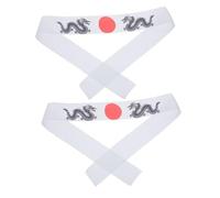 Gatuida 1 Pair Japanese Style Headband Decorative Fitness Band for Sports Karate Training and Cheering Comfortable Design for Men and Women