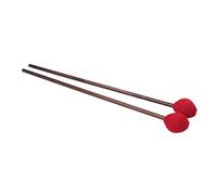 Gatuida 1 Pair Marimba Mallets Yarn Head Wooden Handle Percussion Instrument Accessories for Xylophone and Tongue Drum for Students and Stage Performances