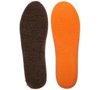 Gatuida 1 Pair of Brown Artificial Lamb Wool Warm Insoles Shock-Absorbing and Improved Motion Control Features, Comfortable Shoe Cushions for Men and Women in Daily Life and Athletic