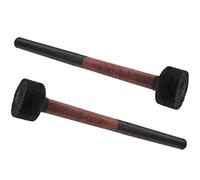 Gatuida 1 Pair Slip Percussion Drum Sticks for Bass Drum Ergonomic Mallet with Comfortable Grip for Professionals and Students Various Genres