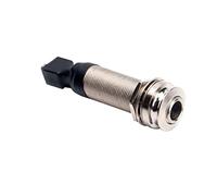 Gatuida 1 PC Guitar Pickup Endpin Socket Metal End Pin Jack for Guitar and Ukulele Compact Design High Sensitivity Durable Replacement Accessory