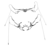 Gatuida 1 Set Adjustable Punk Creative Halloween Costume Accessory for Parties Themed Celebrations and More Versatile Design for Various Head