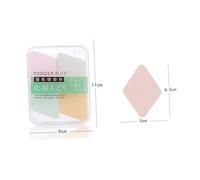 Gatuida 1 Set Diamond Shape Makeup Puff Dual Use Facial Cleansing Sponge for Wet and Dry Application for Liquid and Powder Foundations Essential Makeup Accessory