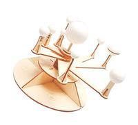 Gatuida 1 Set DIY Solar System Model Unfinished Planet for Hands Educational Craft Explore Space Enhance Creativity Stem Activity for Young Learners