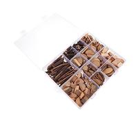 Gatuida 1 Set DIY Wood Slices Set Creative Craft Materials for Fun and Easy DIY Bricks for Arts and Crafts for Festivals and Family Projects Stimulate Creativity and Artistic Skills
