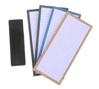 Gatuida 1 Set Fridge Magnetic Grocery List Notepad Memo Pad with Pen Holder Refrigerator Magnet Shopping List Pad for Kitchen Organization Meal Prep