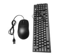 Gatuida 1 Set Keyboard Mouse Combo Arabic Character USB Keyboard Number Pad for Computer Office Home Wired and Mouse Plug and Play Simple Design