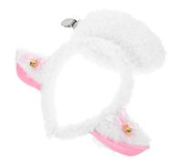Gatuida 1 Set Lamb Headband and Tail Costume Accessories for Cute Sheep Dress Up Props for Halloween Parties and Cosplay Realistic Design and Multi Occasion Use