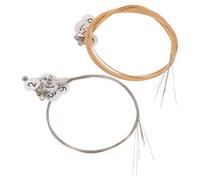 Gatuida 1 Set Lyre Harp String - Golden Steel Replacement For 16-String Harp Lyre Instrument Parts Music Events - Maintenance Accessory For Music Enthusiasts