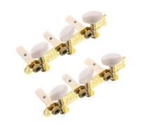 Gatuida 1 Set Practical Classical Guitar Tuners Durable Machine Heads for Easy Tuning Replacement Pegs for Various Guitars