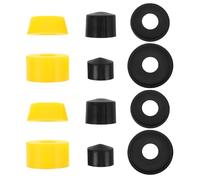 Gatuida 1 Set PU Bushings For Skateboard Trucks - Shock Absorbing Vibration Damping Gasket - Truck Pivot Cups Maintenance - Riser Pads Skateboard Hardware