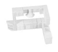 Gatuida 1 Set Scale Doll House Kitchen Prop Set Realistic Stove Wash Basin Cabinet for Miniature Furniture Models for Dollhouse Decoration and Mini Scene Creation