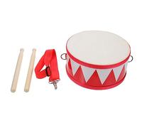 Gatuida 1 Set Snare Drum Percussion Instrument for Red White Double Sided Design Develop Rhythm Confidence for Boys Musical Play