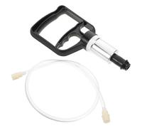 Gatuida 1 Set Vacuum Cupping Kit Complete Electric Cupping with Hand Pump Hose Nozzles for Portable Muscle Relief Compact Travel for Neck Back Shoulders