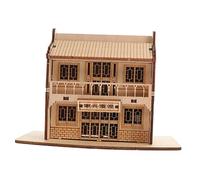 Gatuida 1 Set Wooden DIY Assembly Model Kit Three Dimensional Puzzle for Creative Play Learning for Birthdays Christmas Educational Fun Complete with Screws Screwdriver