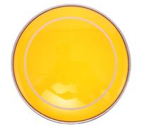 Gatuida 10 Inch Double Layer Snare Drum Head with Orange Oil Skin Surface Metal Material Drum Skin Design for Snare Quick Response Wear Resistant for Musical Instruments Accessories
