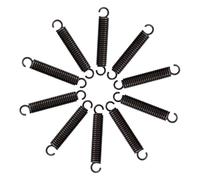 Gatuida 10 Pcs Dual Hook Extension Springs Wire Stainless Steel Tension and Compressed Springs for Home Hardware Accessories High Impact Resistance and Versatile Use