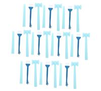 Gatuida 10 Sets Archaeological Dig Kit with Hammer Brush Blue Plastic Tools for Stem Learning and Motor Skill Development Educational Play Set