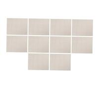 Gatuida 10 Sheets Cotton Linen Canvas for Oil Painting Medium Texture DIY Blank Painting Cloth Breathable Surface for Hobby Artists Fits Frames