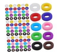 Gatuida 100 Pairs Silicone Eyeglasses Temple Grips Slip Frame Retainers for Sunglasses Glasses Comfortable Ear Clips Colors Fit for All Eyewear