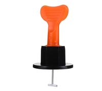 Gatuida 100 Pcs Reusable Tile Leveling System Kit Plastic Wall Leveler Locator Tools for Flooring and Wall Installation Speed Up Tile Installation Reduce Installer Fatigue