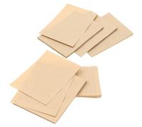 Gatuida 100 Sheets Vintage Kraft Paper Letter Writing Lined Blank Elegant Retro Note Paper for Thank You Letters Poems Greetings and More