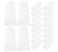 Gatuida 1000pcs Disposable Examination Gloves Plastic for Medicine Administration Use in Lab Home