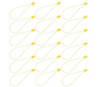 Gatuida 1000pcs Hang Tag String: 18cm String Fastener with Snap Lock for Price Labels Clothing Luggage Tags - Plastic Lanyard for Boutique Organization