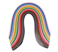 Gatuida 1000pcs Multi Color Quilling Paper Strips Durable Origami Paper for DIY Crafting Card Design Scrapbooking Artistic Home Decor Family Friendly Creative Supplies