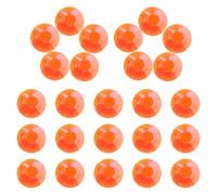 Gatuida 1000Pcs Orange Flatback Resin Rhinestones 5Mm Bulk Craft Gems for Mugs Bottles Tumblers DIY Decoration