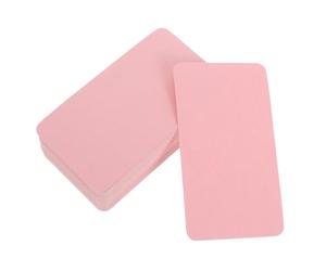 Gatuida 1000pcs Pink Blank Index Cards for Creative DIY Usage, Lightweight Paper Cards with Elegant Minimalist Style, for Language Teaching and Home Use