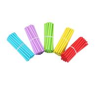 Gatuida 100pcs Colorful Wooden Counting Sticks for Preschool Math Educational Arithmetic Learning Rods for Addition Subtraction Multiplication Division Home and Kindergarten Use