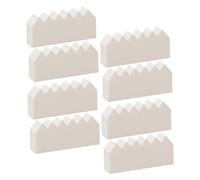 Gatuida 100pcs Disposable Makeup Powder Applicators Mini Latex Foundation Sponges Smooth Surface Face Sponge for Loose and Pressed Powder Cosmetics