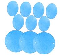 Gatuida 100pcs Double Round Shell Slices for DIY Crafting Flat Pendants for Jewelry Making Wind Chime Decor and Home Aesthetic Natural Coastal Inspired Accessories
