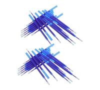 Gatuida 100pcs Erasable Pen Refills Heat Erasable Ink for Smooth Writing Quick Dry for Students Note Taking Office Supplies