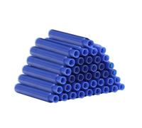 Gatuida 100pcs Heat Erasable Ink Refills Quick Dry Replaceable Fountain Pen Cartridges Smooth Writing for Office School Calligraphy Use