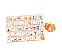 Gatuida 100pcs Montessori Flash Cards for Bright Realistic Educational Word Cards for Boys and Portable Sensory Learning Tool for Early Speech Therapy and Cognitive Development Gifts
