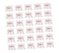 Gatuida 100pcs Pillow Candy Box Pillows Presents Packaging Boxes Fillable Empty Wedding White Paper