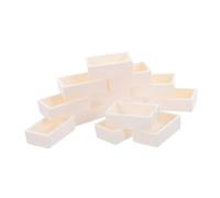 Gatuida 100pcs Portable Empty Watercolor Paint Pans Palette Tray Compact Travel Paint Mixing Palette for Artists Students Outdoor Painting Scratch-resistant Design