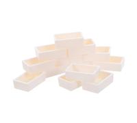 Gatuida 100pcs Portable Watercolor Palette Pan with Square Empty Paint Pans and Fast-drying Mixing Tray Lightweight Color Mixing Palette for Artists and Travel Painting
