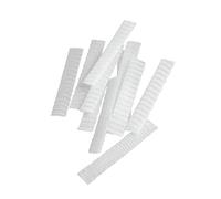 Gatuida 100pcs Protective Covers for Makeup Brushes Mesh Plastic Net Sleeves for Travel