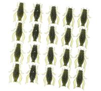 Gatuida 100pcs Realistic Cricket Soft Fishing Baits for Bass Trout Reusable Insect Lures for Freshwater Lakes Rivers Versatile Lure Design for Multiple Weather Conditions