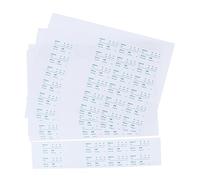 Gatuida 100pcs Removable Breast Milk Storage Labels Paper Stickers for Bottles and Bags Date Marking Stickers for Daily Food Preservation and Inventory Management