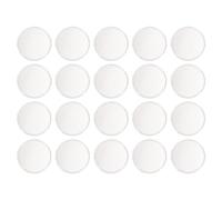 Gatuida 100pcs Round Plastic Souvenir Coin Capsule 38mm 1.5 Inch with Airtight Secure Snap Closure and Scratch-Resistant Protection Stackable Coin Holder Case for Collectible Medals